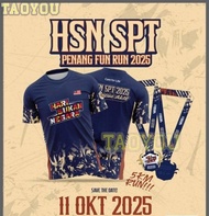 [Ready Stock] HARI SUKAN NEGARA 2025 T Shirt For Men Women's Clothing _ 11 Oktober 2025 _ 5KM RUN TY