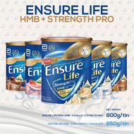 ABBOTT Ensure Life StrengthPro HMB 850g 800g Protein Adult Elderly Daily Nutrition Milk Powder Meal 