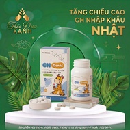 Japanese GH Genki Calcium Chewable Tablets 90 Tablets - Calcium, Vitamin D3, Lysine Supplement for C