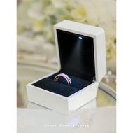 🔥 Ring Display Gift Boxes 🔥 Luxury LED Light Ring Box Jewelry Organizer New Jewelry Box LED Light Pa