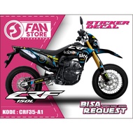 HONDA Motorcycle Accessories - CRF 150L Fullbody Decal - Decal CRF 150 LHONDA - CRF 150 L Decal Stic