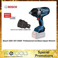 Bosch GDS 18V-1050 H (3/4’’) BITURBO Cordless Impact Wrench