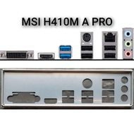 Backpanel O/I MSI H410M A PRO