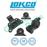 (4pc) Lokco Engine Mounting Set for Proton Waja MMC 4G18 Gen 2 Gen2 1.3 1.6 Persona 1.6 Campro S4PE 