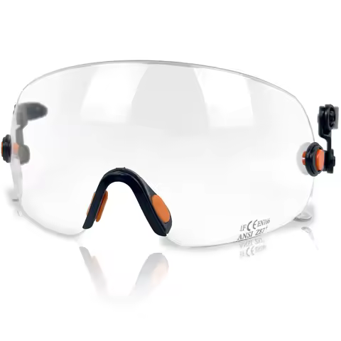 PC Visor For Hard Hat Safety Helmet Type Darlingwell SF06 CR08 CR08X CR06X Only Goggles CE EN166 Con