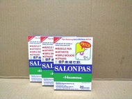 ( 3 Unit ) x Salonpas Patch For Pain Relief 20s (= 60Plaster) Exp-09/25