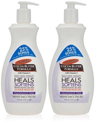 Palmers Cocoa Butter Lotion With Vitamin-E 17 Ounce Bonus (500ml) (Pack of 2)