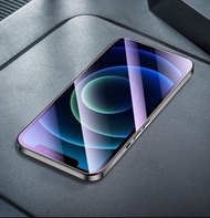 共5塊 apple 蘋果 iphone 12 / iphone 12pro 6.1 吋 全透明抗藍光護眼防藍光 紫光防刮花 防指紋指模玻璃螢幕保護貼 鋼化膜 anti blue light mobil