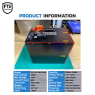 12V 200-310Ah LFP Battery 12v 200245280302Ah