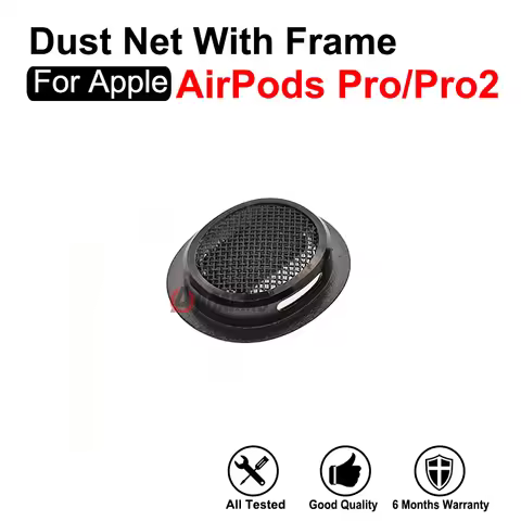For Apple AirPods Pro Pro2 Left And Right Earphone Dust Net Mesh With Holder Repair Replacement Part
