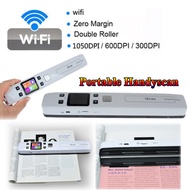 Portable Digital iScan Wifi 1050DPI LCD Scanner Document   Photo JPG PDF