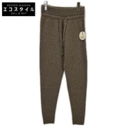 TOYOBOUSHI NUNA 15IT-PC2007 棕色混紡 100% 羊絨針織褲 2 碼 [二手]