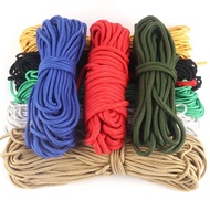 【Pre-order】 10~100m 6mm Survival Parachute Cord Lanyard Outdoor Camping Tent Rope Climbing Safety Net Rope Household Clothesline