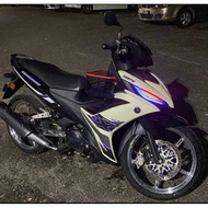 COVERSET BODYSET LC135 LC V8 DR CREAMY EX 033 FUEL INJECTION FI YAMAHA SIAP TANAM DOCTOR