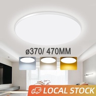 Moden Ceiling Light 37CM/47CM Ultra-thin Round tri color lamp 72W 90W for Living room Super Bright L