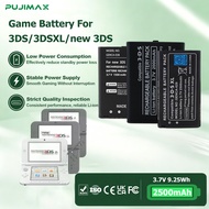 PUJIMAX 3DS/3DSXL/NEW3DS 2500mAh 9.25 Wh 3.7V Nintendo Game Battery For 3DS/XL/LL/New 3DS/XL/LL...