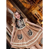 BLT Brand Cat Woven Dress Size.L Secondhand ️