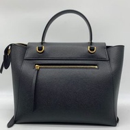 CELINE 賽琳腰包手提包單肩包 2way 微粒面小牛皮黑色當前產品