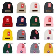 台灣現貨Canada-Goose加拿大鵝針織帽 冬季保暖帽 時尚冷帽 毛帽  露天市集  全台最大的網路購物市集