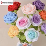 hari guru gift murah flower bouquet Hadiah Hari Ibu Bouquet Hari Ibu Selesai Bunga Rajutan Buatan Ta