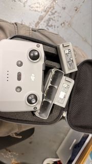 炸機遺物DJI n1遙控器、電池及電池管家#mini2,mini4k