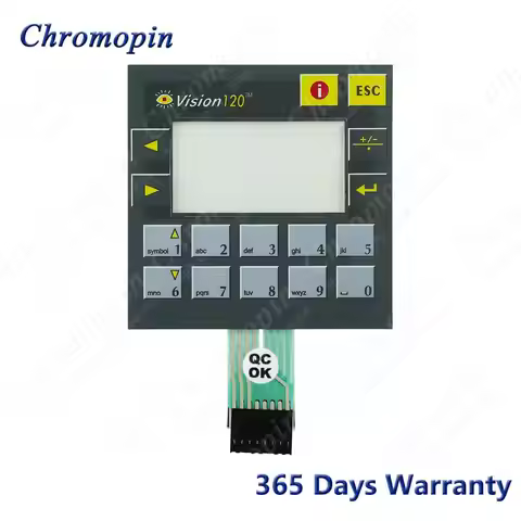 V120-22-T2C Membrane Keypad Keyboard Switch for Unitronics V120-22-R2C V120-22-R6C Membrane Button K
