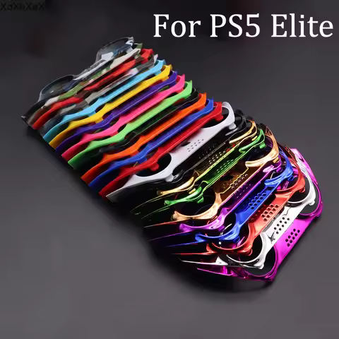 Replacement Strip Faceplate For PS5 DualSense Edge Controller DIY Housing Shell Case Cover Gamepad D