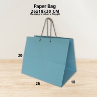 Colored Bento Paper Bag Paper Bag Size 26x18x20 Paper Bag/ byNukoni
