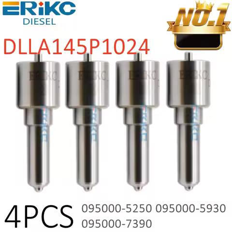 095000-5250 095000-5930 095000-7390 4PC DLLA 145 P 1024 Nozzle Assy DLLA145P1024 Diesel Fuel Injecti