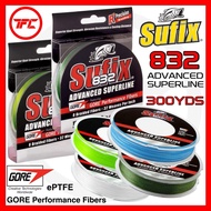 SUFIX 832 Advance Superline Braided Line 300YDS Braid