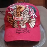 Ed Hardy collab Christian Audigier, trucker, cap osfm.