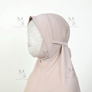 MALAY BERGO VEIL INSTANT CHILDREN'S CHIN II INSTANT MALAY CHIN II PREMIUM JERSEY II AGE 4-8 YEARS I 