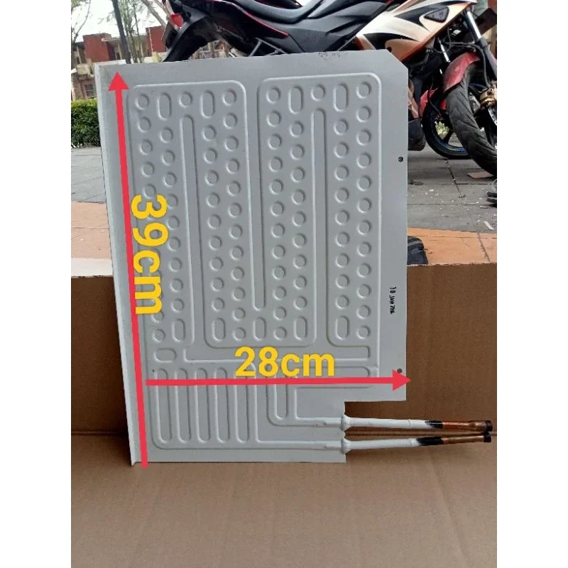 EVAPORATOR KULKAS MINI TOSHIBA 1PINTU UKURAN 28cm×39cm ORIGINAL
