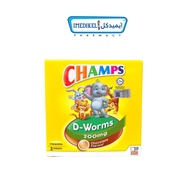 ( READY STOCK ) CHAMPS D-WORMS TABLET (2X2'S)