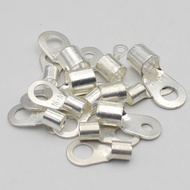 OT4-5 Cold Press Terminal O-Type Round Bare Terminal Copper Wire Nose Connector Wire Ear 1,000 Brass