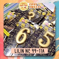 LILIN (Live) Gold Number Candle / Decorative Candle Number 0-9 - NC 99 11A