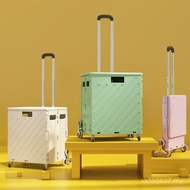 Ladder Climbable Picnic Small Trailer Shopping Cart Trolley Household Take Shopping Stall Small Trai