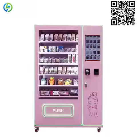 Customized Smart Sticker Beauty Product Vending Machine, Cosmetic Vending Machine with Multiple Paym