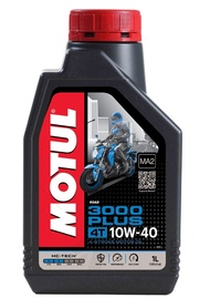 น้ำมันเครื่อง MOTUL 3000 PLUS 10W-40 1ลิตร สำหรับเครื่อง 4 จังหวะ