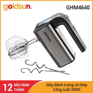 Máy Đánh Trứng và Làm Bánh Cầm Tay Đa Năng Cao Cấp Goldsun GHM4640 - Hàng Chính Hãng - Bảo Hành 12 T