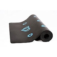 The Gurugrid Eco Friendly Yoga Mat Water (Super Premium Mat, Natural Rubber &amp; Polyurethane, 3mm, Black &amp; Blue)