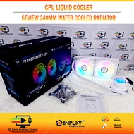 INPLAY Seaview🔥 240mm AIO ARGB Liquid Cooler🔥