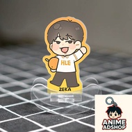 Keychain, Standee, Hologram Swinging Model HLE25 Zeus Peanut Zeka Viper Delight Chibi Study Desk and