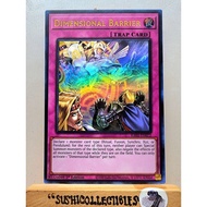 Yugioh! 1x Dimensional Barrier 1st Edition READ DESCRIPTION