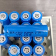 ICR14500 鋰離子充電電池具有 3.7V 的標...