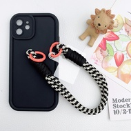 Case With Strap Casing for Infinix Smart 8 7 Hot 40i 40 Pro Note 30 12 12Pro Tecno Spark 20C 20 Go 2