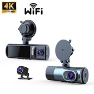 Cross-border sourcing genuine2K Hd Night Vision wifi Recorder3Dash Cam4K Ultra-clear Factory Direct 