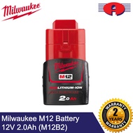 MILWAUKEE 12V COMPACT HAMMER DRILL M12FPD-0 STARTER KIT M12