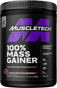 Mass Gainer MuscleTech 100% Mass Gainer Protein Powder Protein Powder for Muscle Gain Whey Protein +