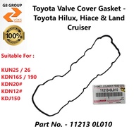 Toyota Valve Cover Gasket - Toyota Hilux, Hiace & Land Cruiser ( 11213 0L010 )
